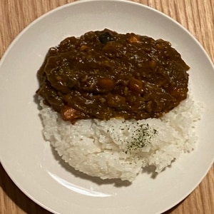 トマト缶で時短キーマカレー